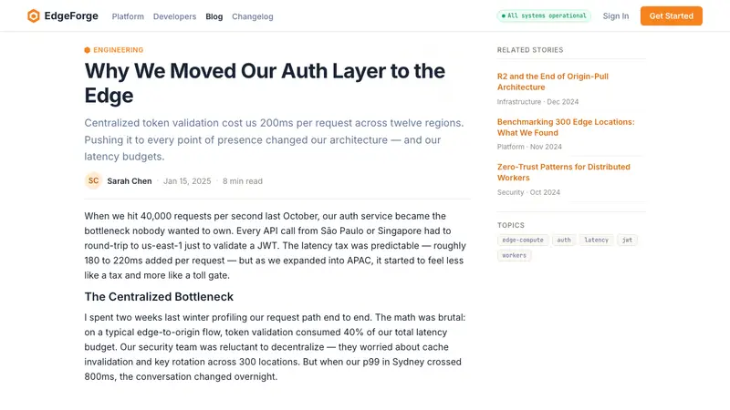 Cloudflare Orange Edge — Web · article