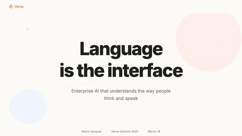 Cohere Coral-AI — Slides · cover
