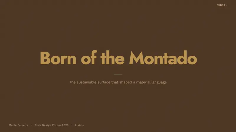 Portuguese Cork — Slides · cover