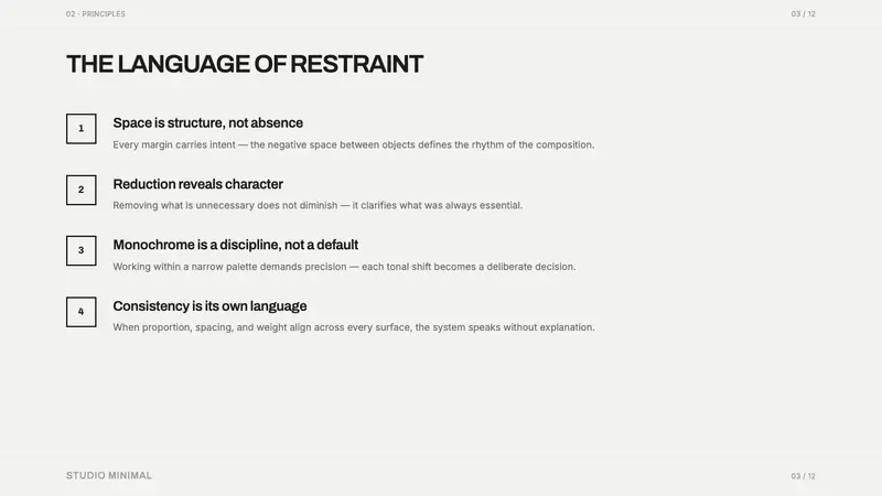 COS Gallery Minimal — Slides · content