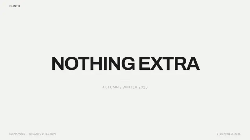 COS Gallery Minimal — Slides · cover