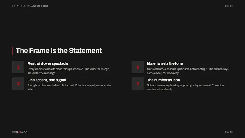 Criterion Arthouse — Slides · content