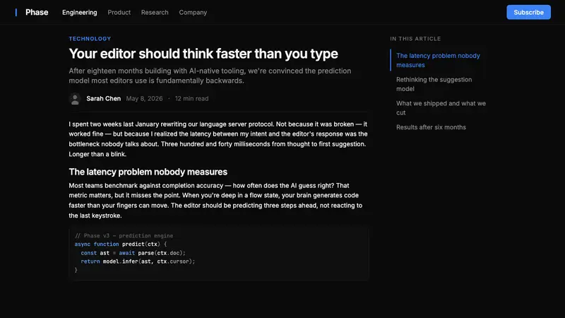 Cursor IDE — Web · article