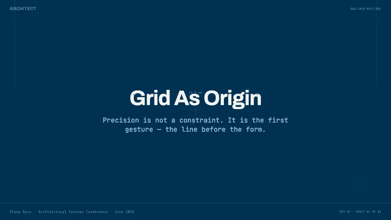Architect Cyanotype — Slides · cover