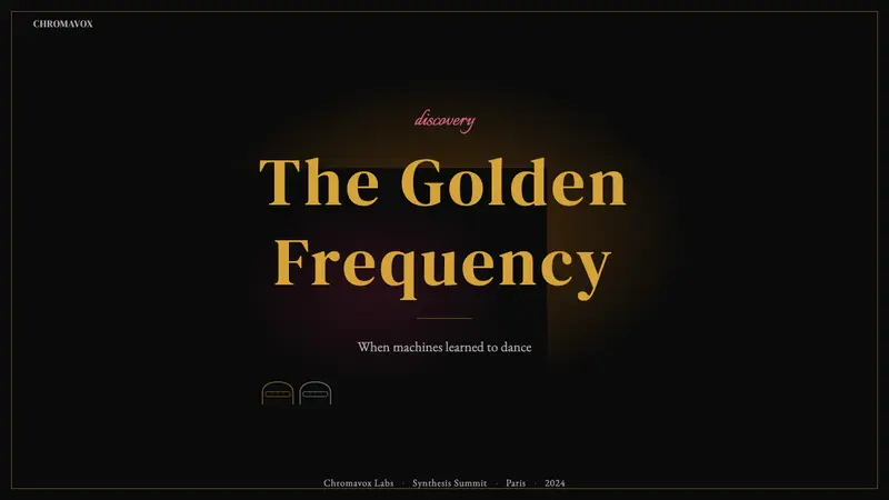 Daft Punk Discovery (Gold-Helmet) — Slides · cover