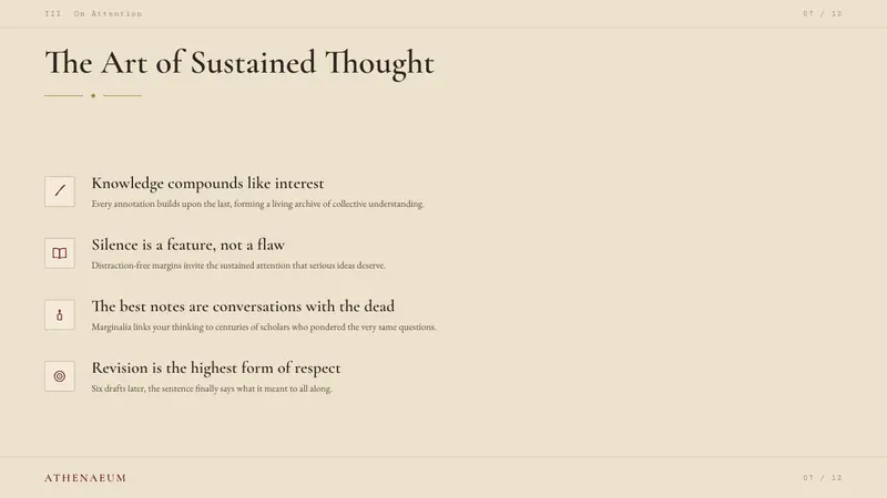 Dark Academia — Slides · content