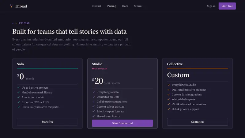 Data Humanism (Lupi) — Web · pricing
