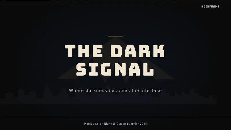 DC Comics Batman Noir — Slides · cover