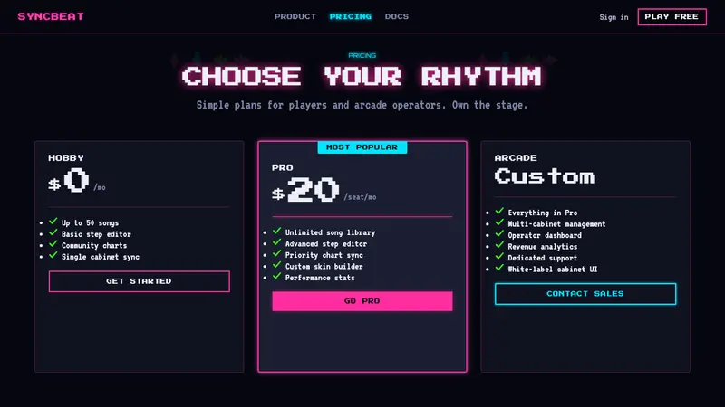 Dance Dance Revolution Arrows — Web · pricing