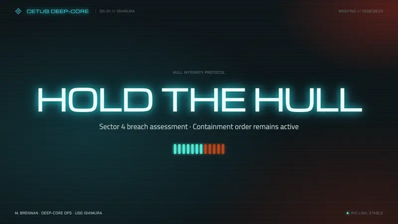 Dead Space Ishimura — Slides · cover