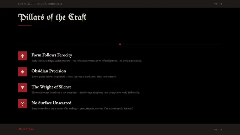 Death Metal Blackletter — Slides · content