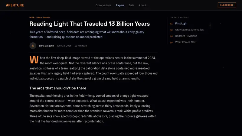 JWST Deep Field — Web · article