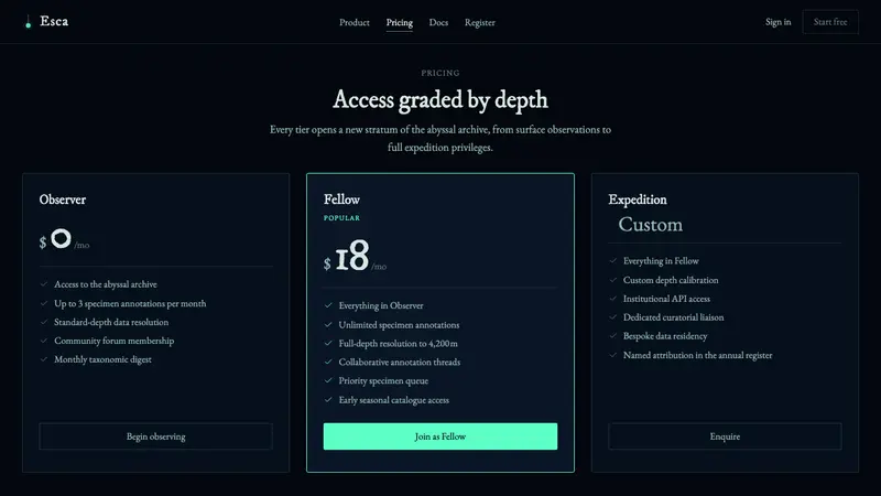 Anglerfish Lure Bioluminescence — Web · pricing