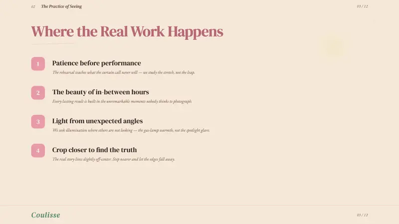 Degas Ballet Pastels — Slides · content