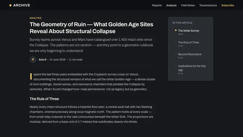 Destiny — Web · article