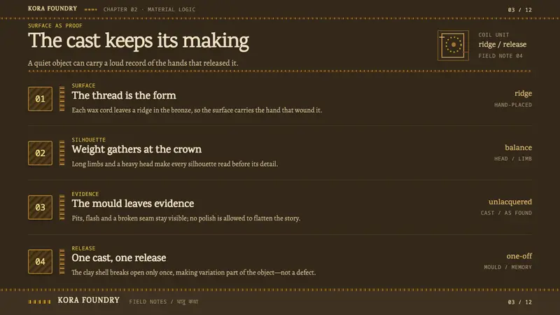 Dhokra Bastar Bronze — Slides · content