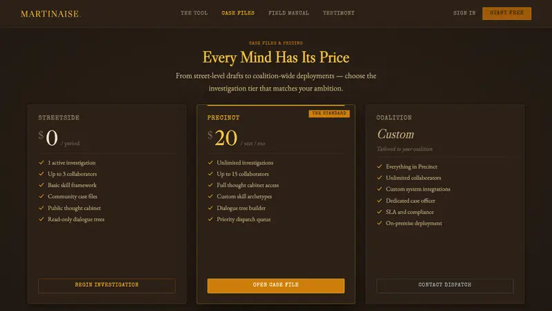 Disco Elysium — Web · pricing