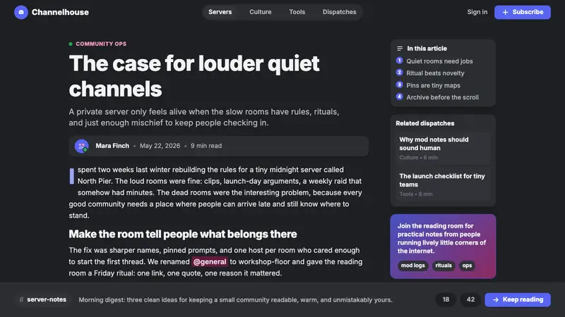 Discord Blurple Server (2020) — Web · article