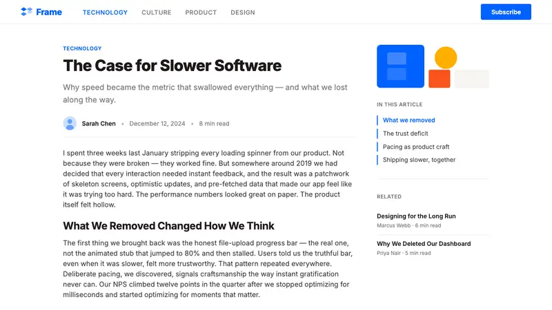 Dropbox Modern — Web · article