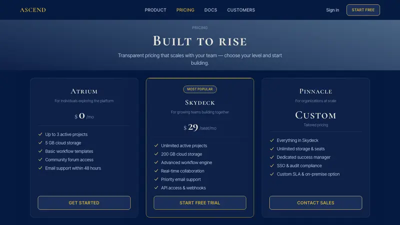 Burj Khalifa Tower — Web · pricing