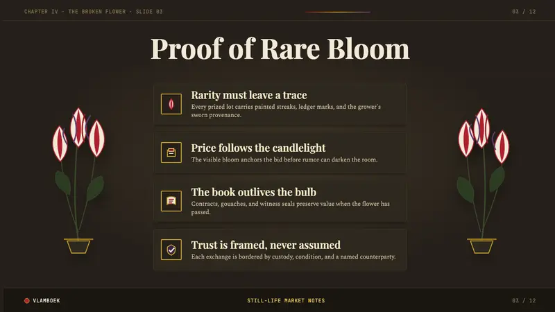 Dutch Tulip Mania — Slides · content