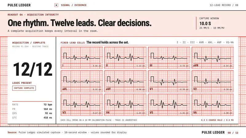 ECG Strip Paper — Slides · data