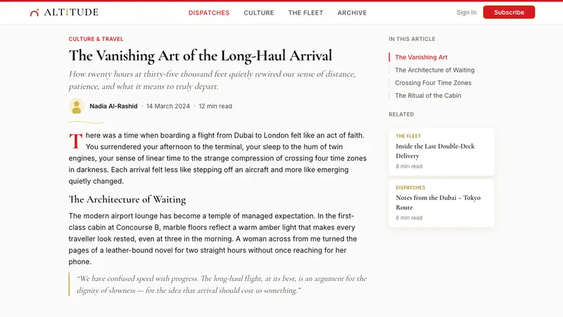 Emirates Airline (Red-Gold) — Web · article