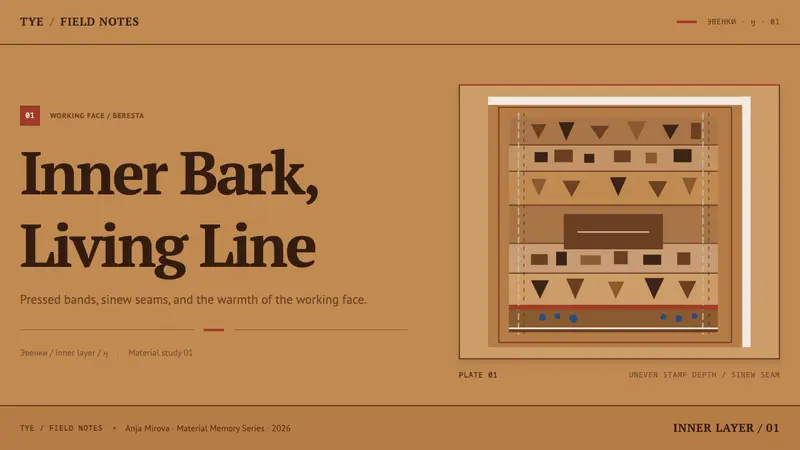 Evenki Birch Bark — Slides · cover