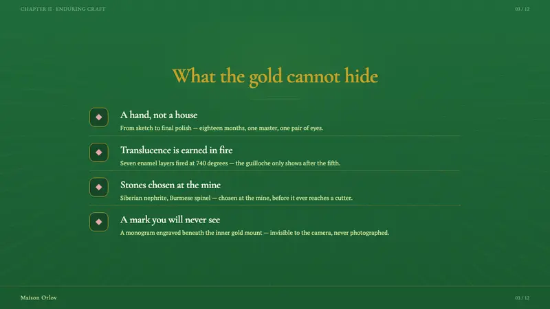Fabergé Guilloché Enamel — Slides · content