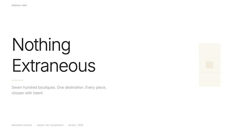 Farfetch — Slides · cover