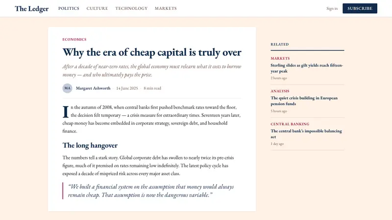 Financial Times (Pink Paper) — Web · article