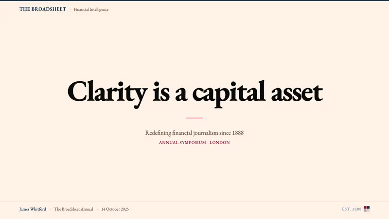 Financial Times (Pink Paper) — Slides · cover