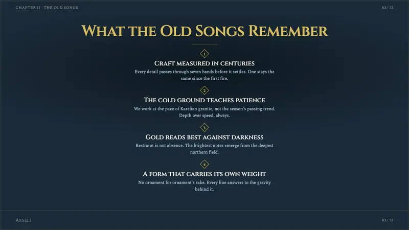 Finnish Kalevala Epic — Slides · content