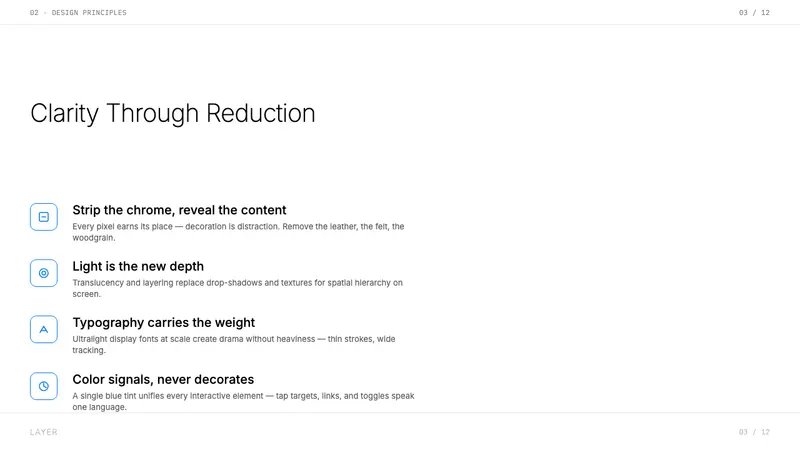 iOS 7 Flat — Slides · content