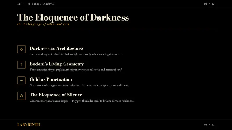 FMR (Franco Maria Ricci) — Slides · content