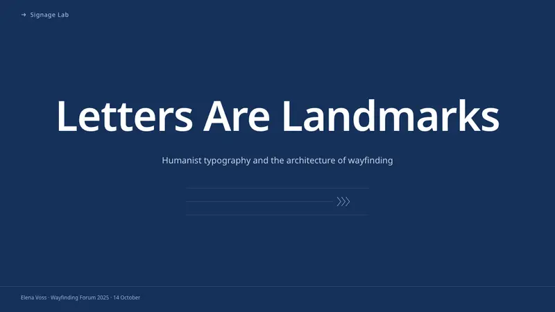 Frutiger CDG Airport — Slides · cover