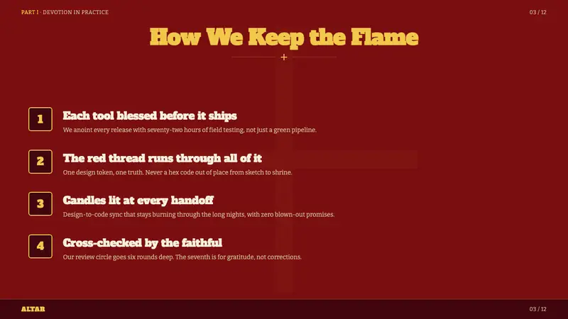 Gauchito Gil Shrine — Slides · content