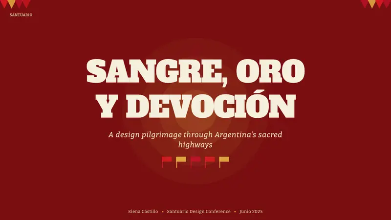 Gauchito Gil Shrine — Slides · cover