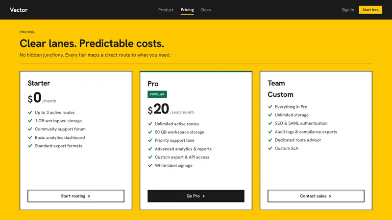 Airport Wayfinding Geometric — Web · pricing