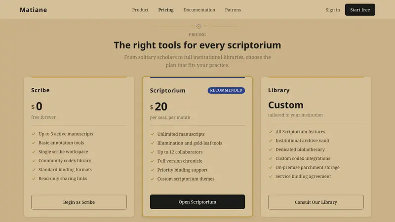 Georgian Mkhedruli — Web · pricing