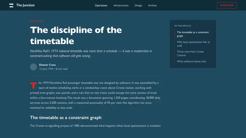 Gill Sans British Rail — Web · article