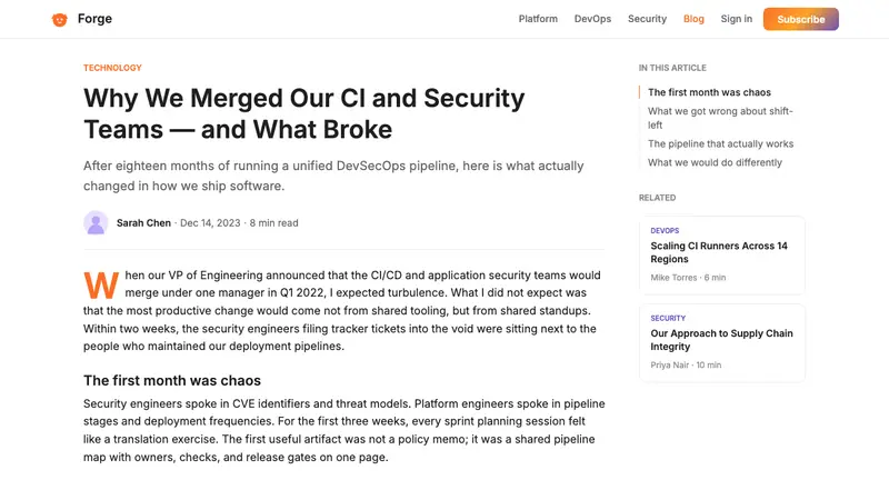 GitLab 2023 — Web · article