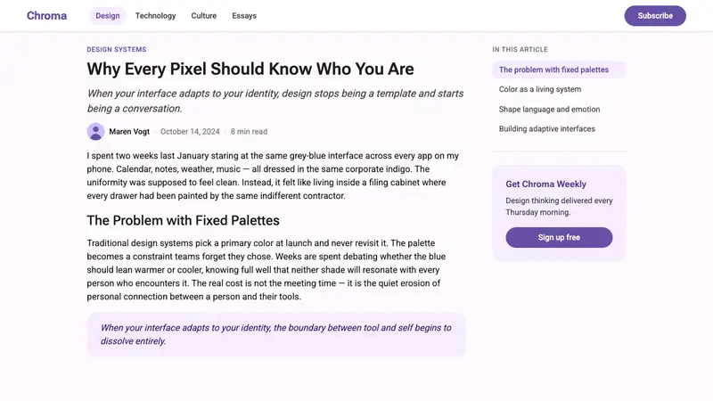 Google Material 3 Expressive — Web · article