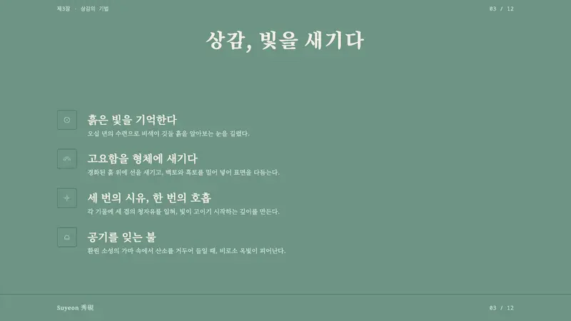 Goryeo Celadon 高麗青瓷 — Slides · content
