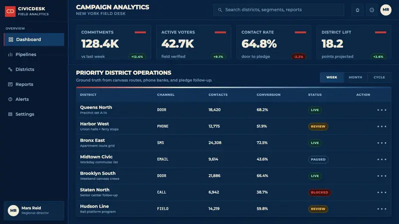 Gotham Geometric Sans — Web · dashboard