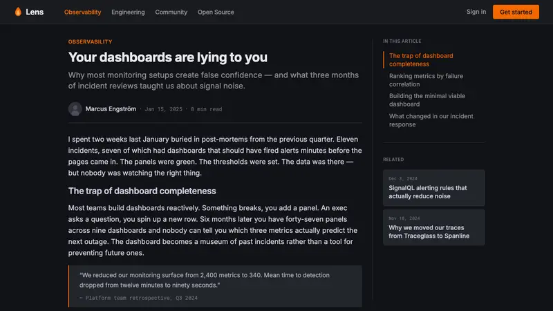 Grafana — Web · article