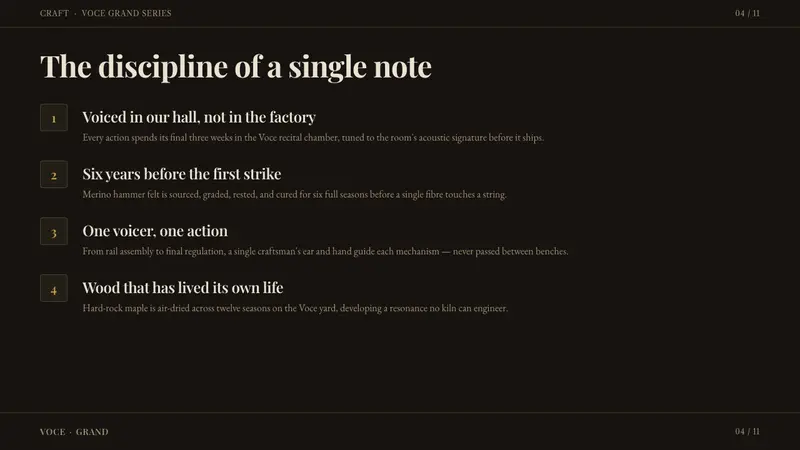 Grand Piano Action — Slides · content