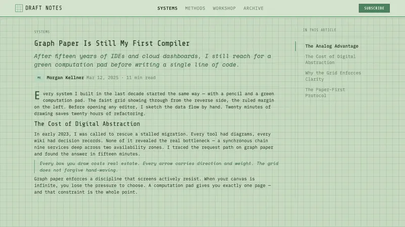 Engineering Graph Pad — Web · article