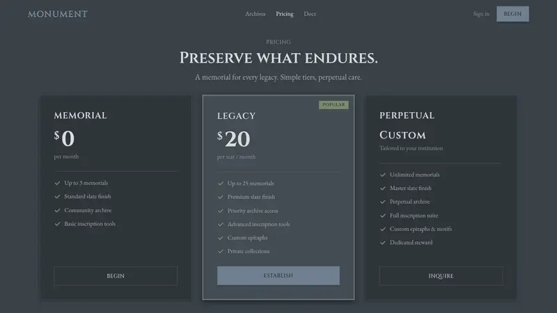 Slate Headstone Lettercutting — Web · pricing
