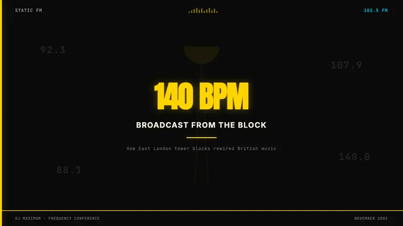 Grime London Pirate Radio (2003) — Slides · cover